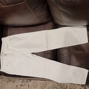 Madewell White Boy Jean